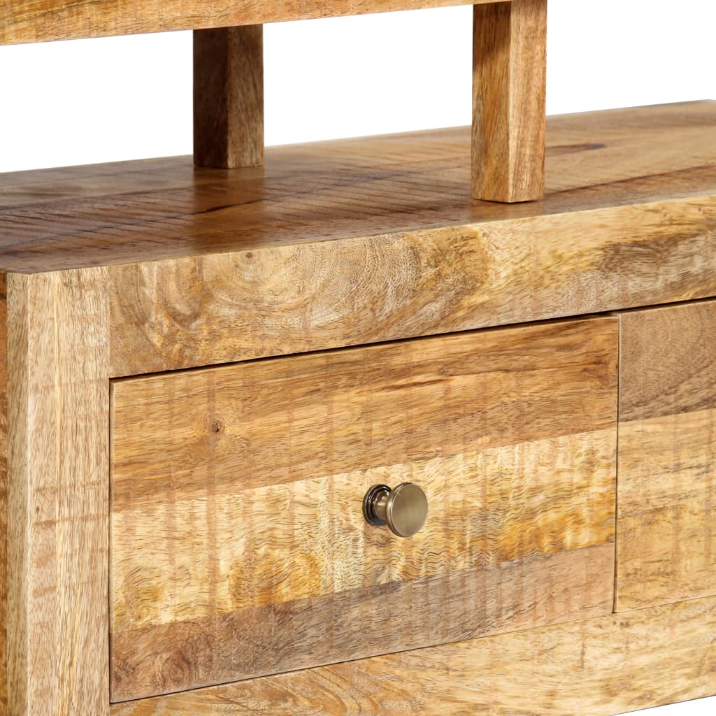 Tv-Bänk 120X30X40 Cm Massivt Mangoträ