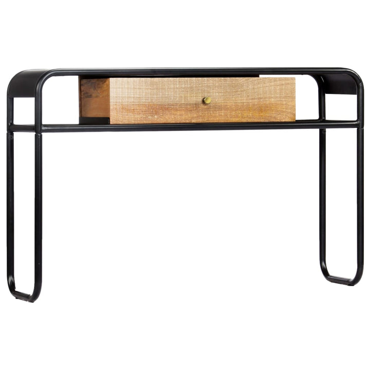 Konsolbord 118X30X75 Cm Massivt Mangoträ