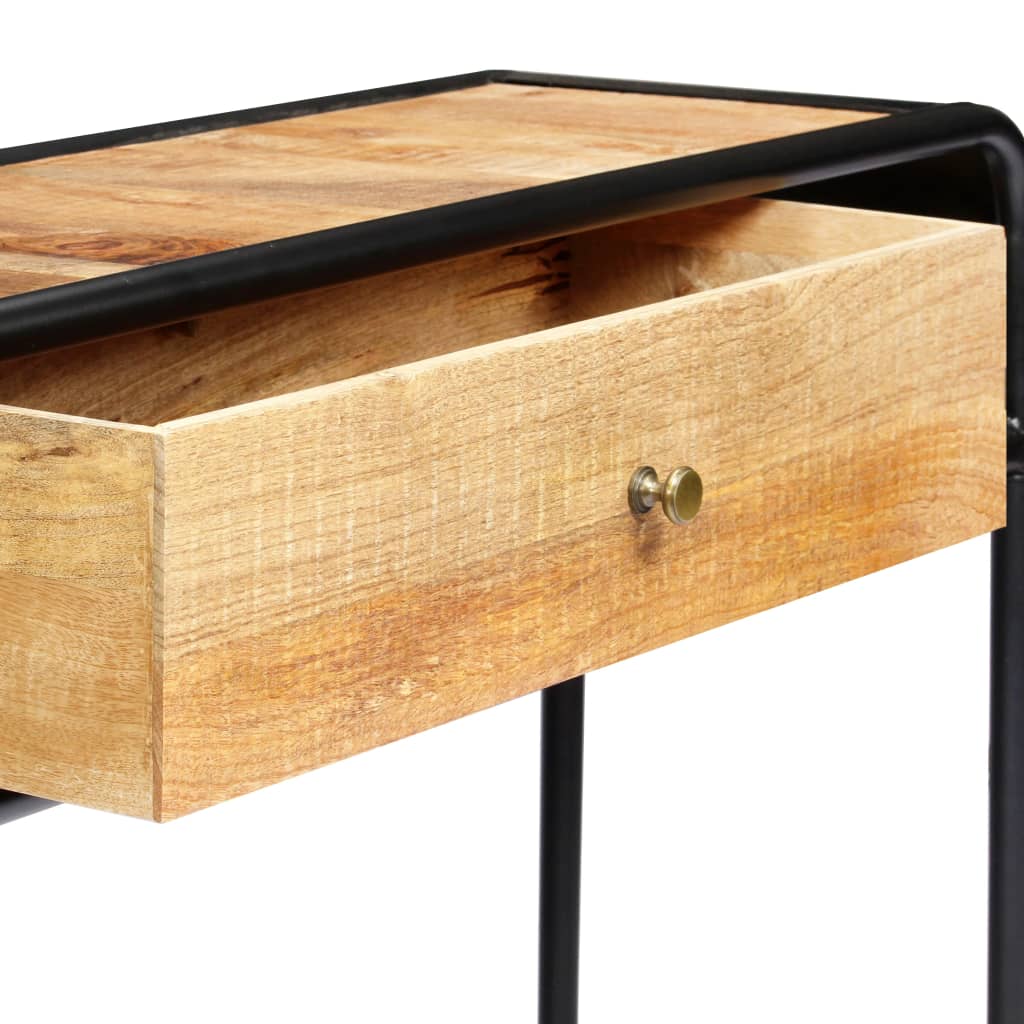Konsolbord 118X30X75 Cm Massivt Mangoträ