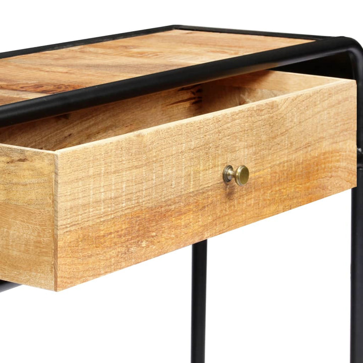 Konsolbord 118X30X75 Cm Massivt Mangoträ