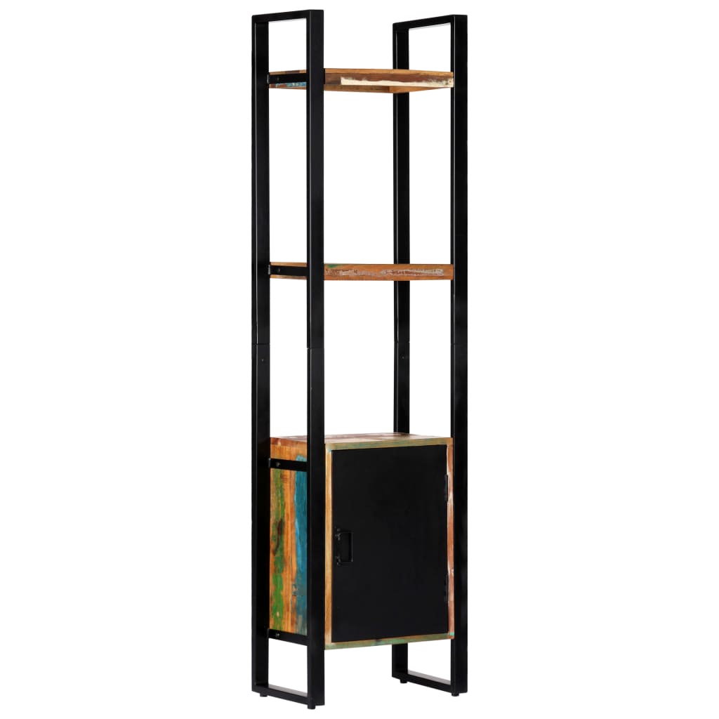 Bokhylla 45X30X171 Cm Massivt Återvunnet Trä