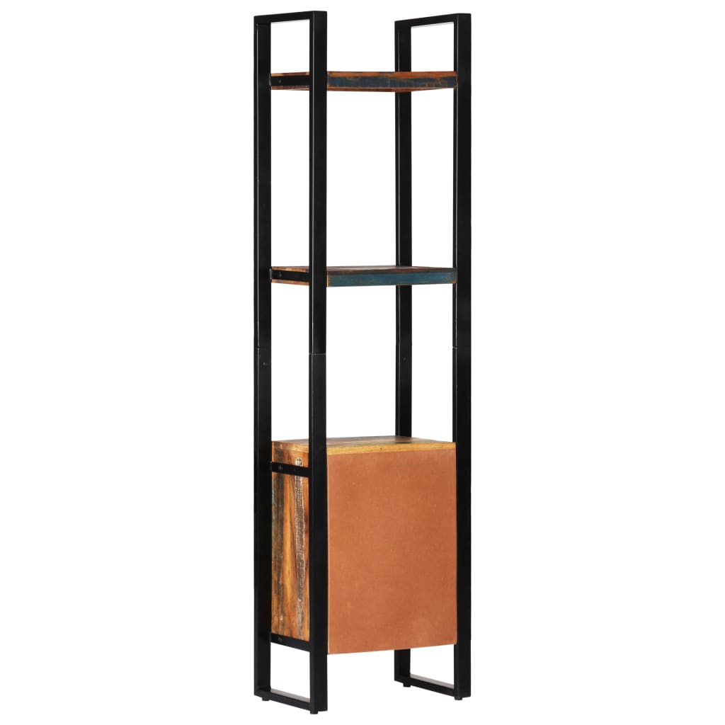 Bokhylla 45X30X171 Cm Massivt Återvunnet Trä