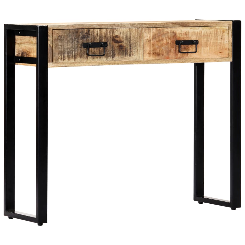 Avlastningsbord 90X30X75 Cm Massivt Mangoträ