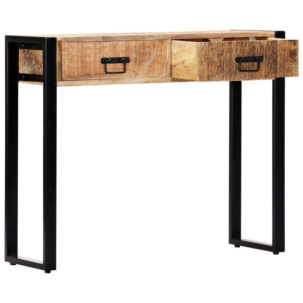 Avlastningsbord 90X30X75 Cm Massivt Mangoträ