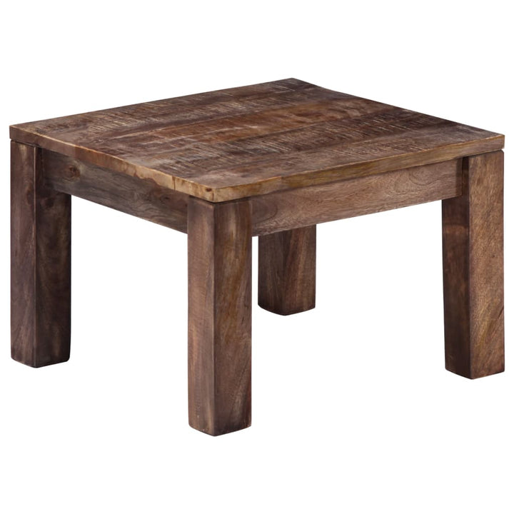 Soffbord 50X50X35 Cm Massivt Mangoträ