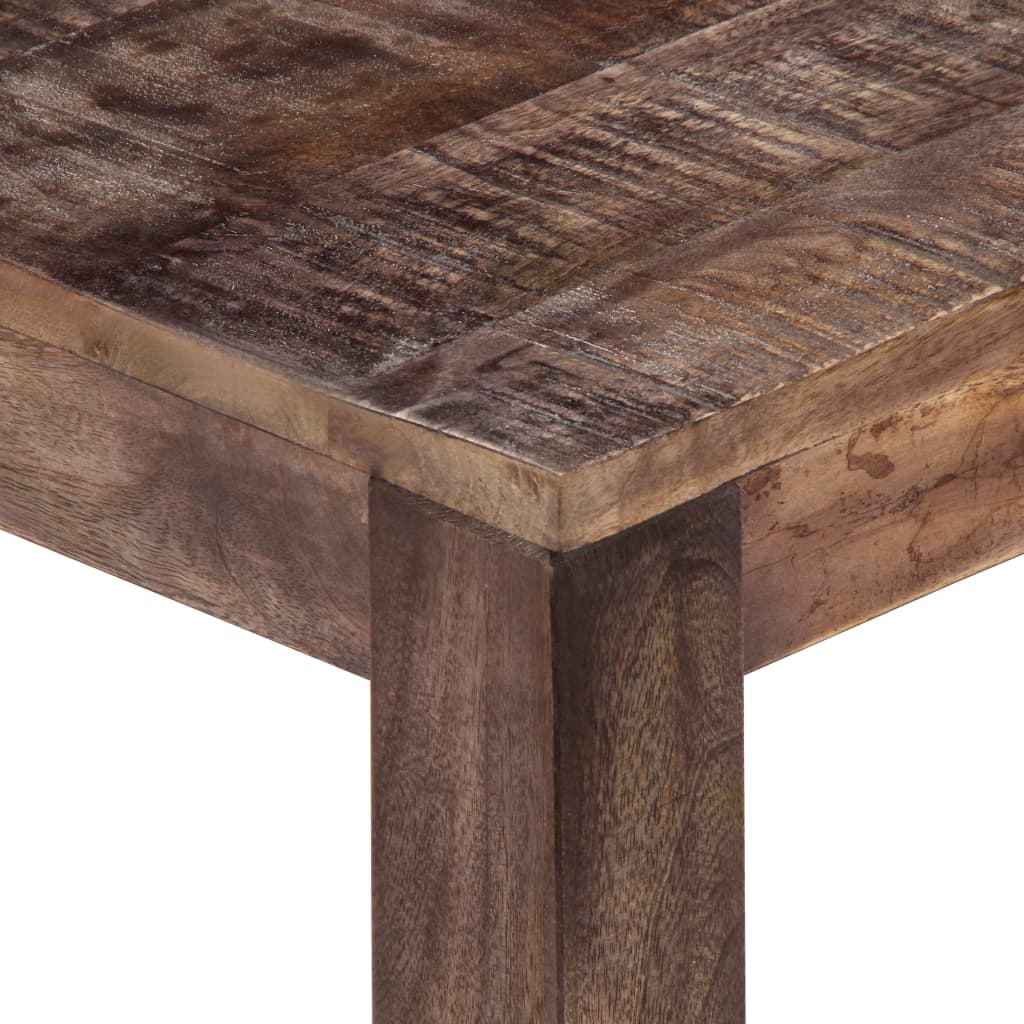 Soffbord 50X50X35 Cm Massivt Mangoträ