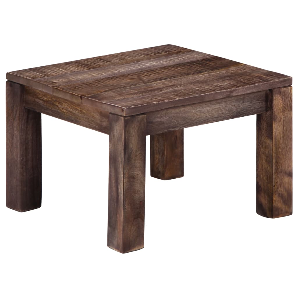 Soffbord 50X50X35 Cm Massivt Mangoträ