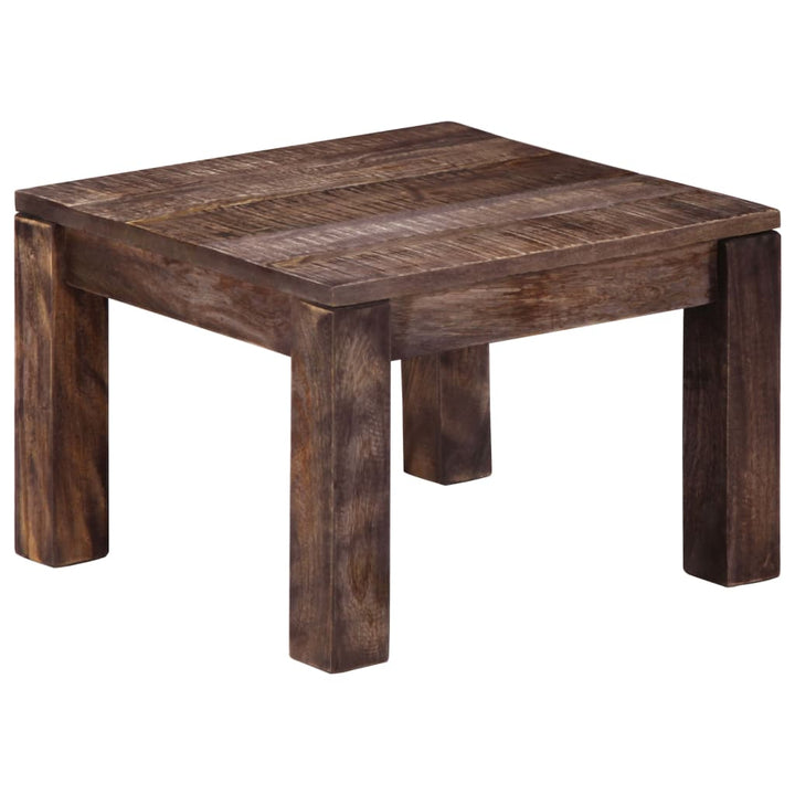 Soffbord 50X50X35 Cm Massivt Mangoträ