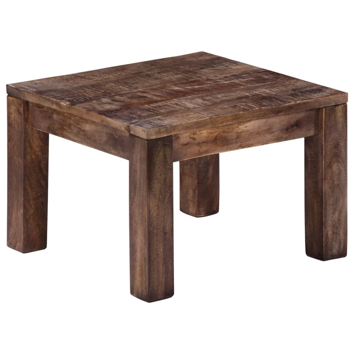 Soffbord 50X50X35 Cm Massivt Mangoträ