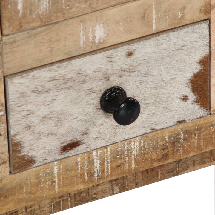 Soffbord 90X60X30 Cm Massivt Mangoträ