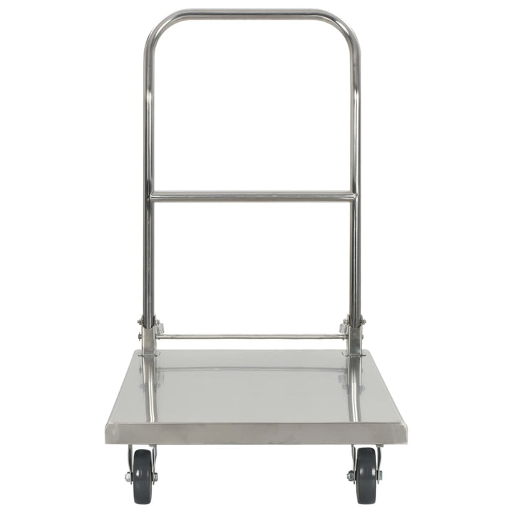 Rullvagn 82X53X86 Cm Rostfritt Stål Silver