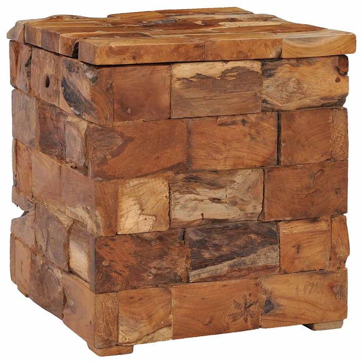 Förvaringspall Massiv Teak