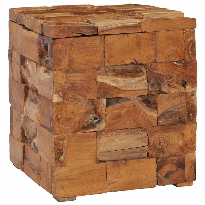 Förvaringspall Massiv Teak
