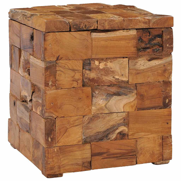 Förvaringspall Massiv Teak