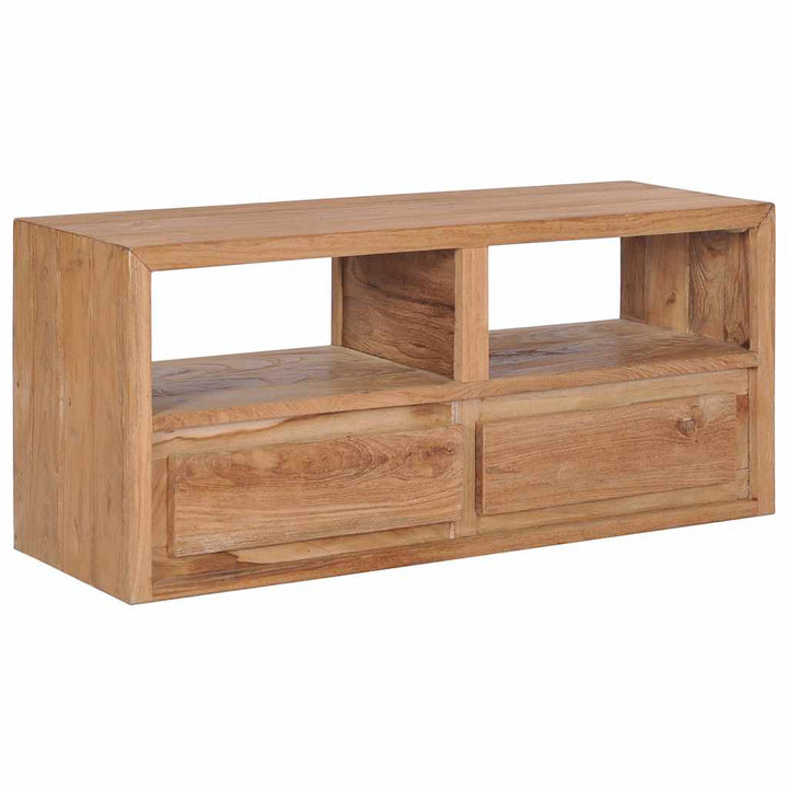 Tv-Bänk 90X30X40 Cm Massiv Teak