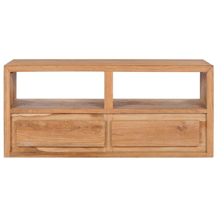 Tv-Bänk 90X30X40 Cm Massiv Teak
