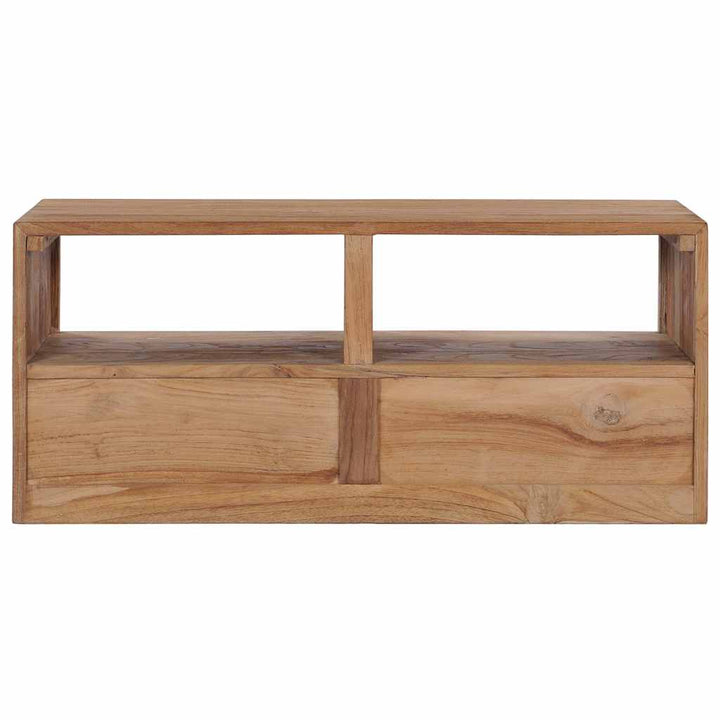 Tv-Bänk 90X30X40 Cm Massiv Teak