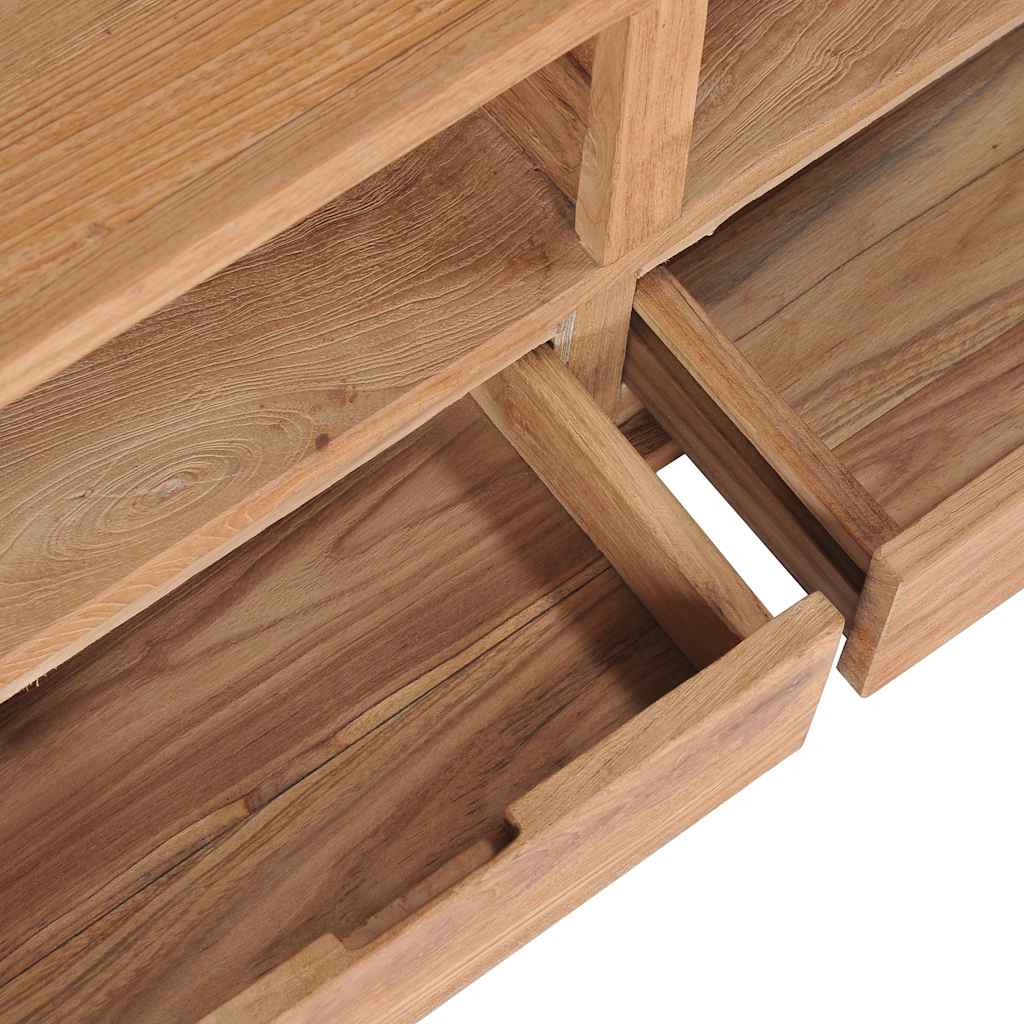 Tv-Bänk 90X30X40 Cm Massiv Teak