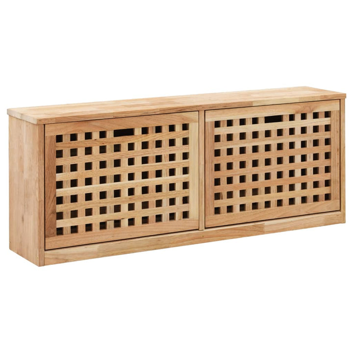 Skoskåp Massivt Valnötsträ 55X20X