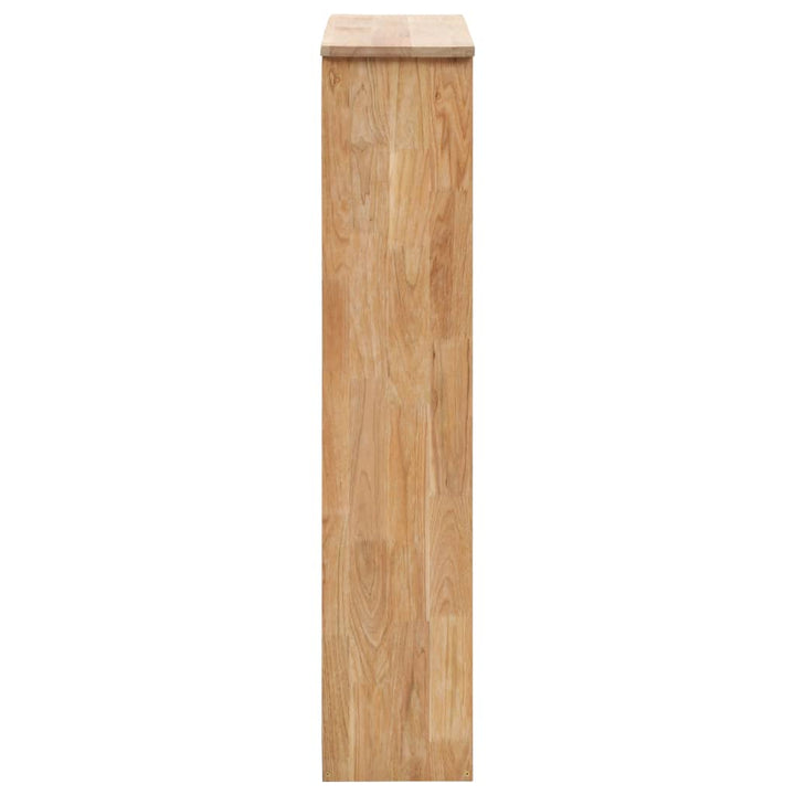 Skoskåp Massivt Valnötsträ 55X20X
