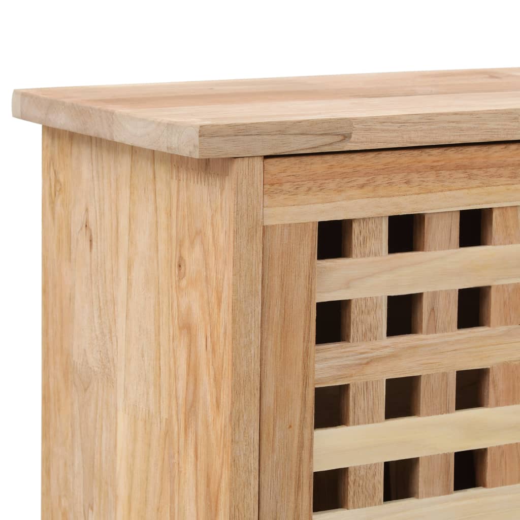 Skoskåp Massivt Valnötsträ 55X20X