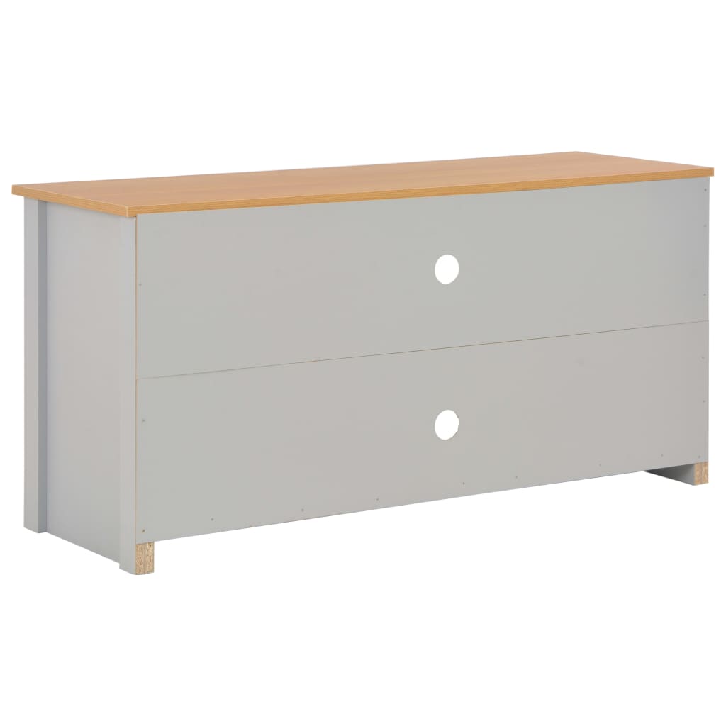 Tv-Bänk Grå 120X39X58 Cm