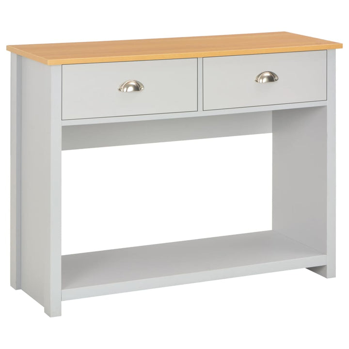 Konsolbord Grå 97X35X76 Cm