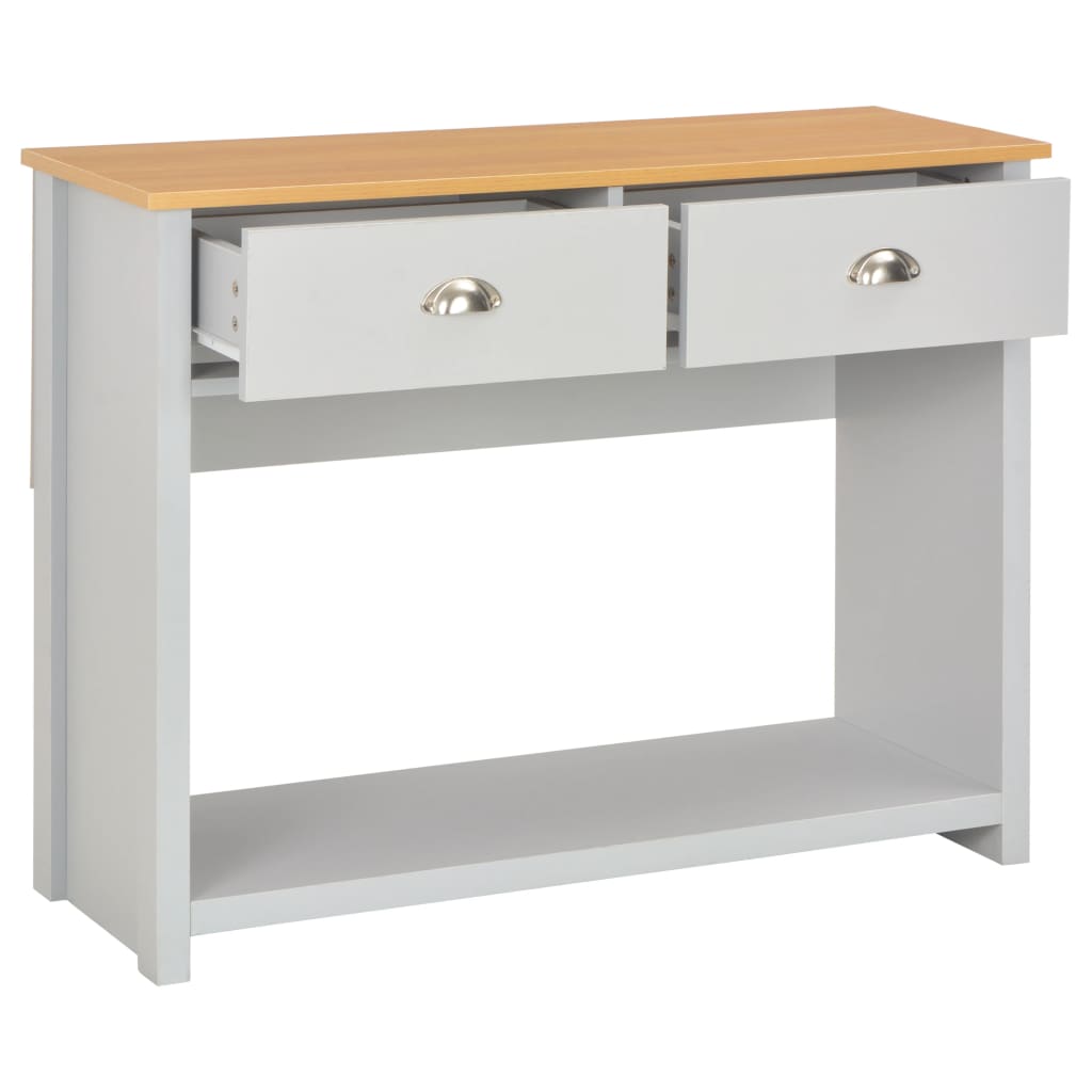 Konsolbord Grå 97X35X76 Cm
