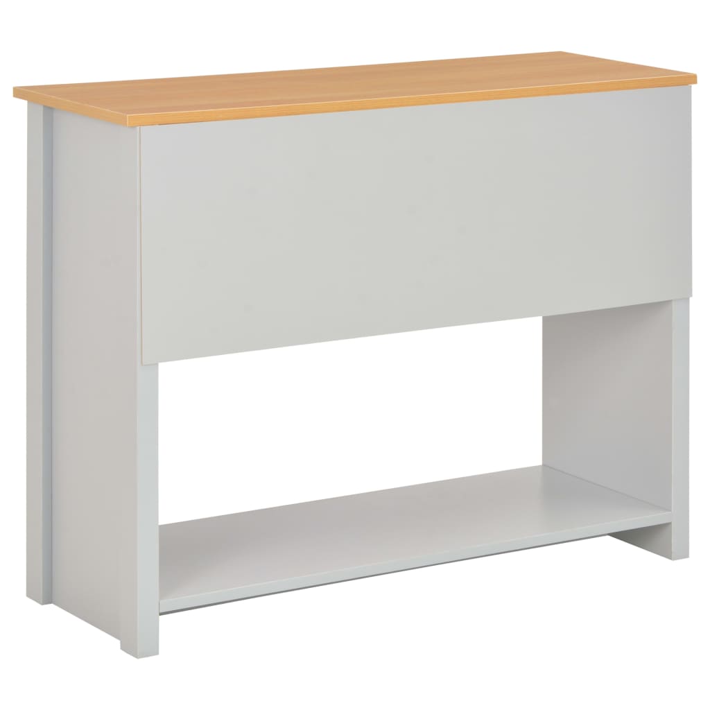 Konsolbord Grå 97X35X76 Cm