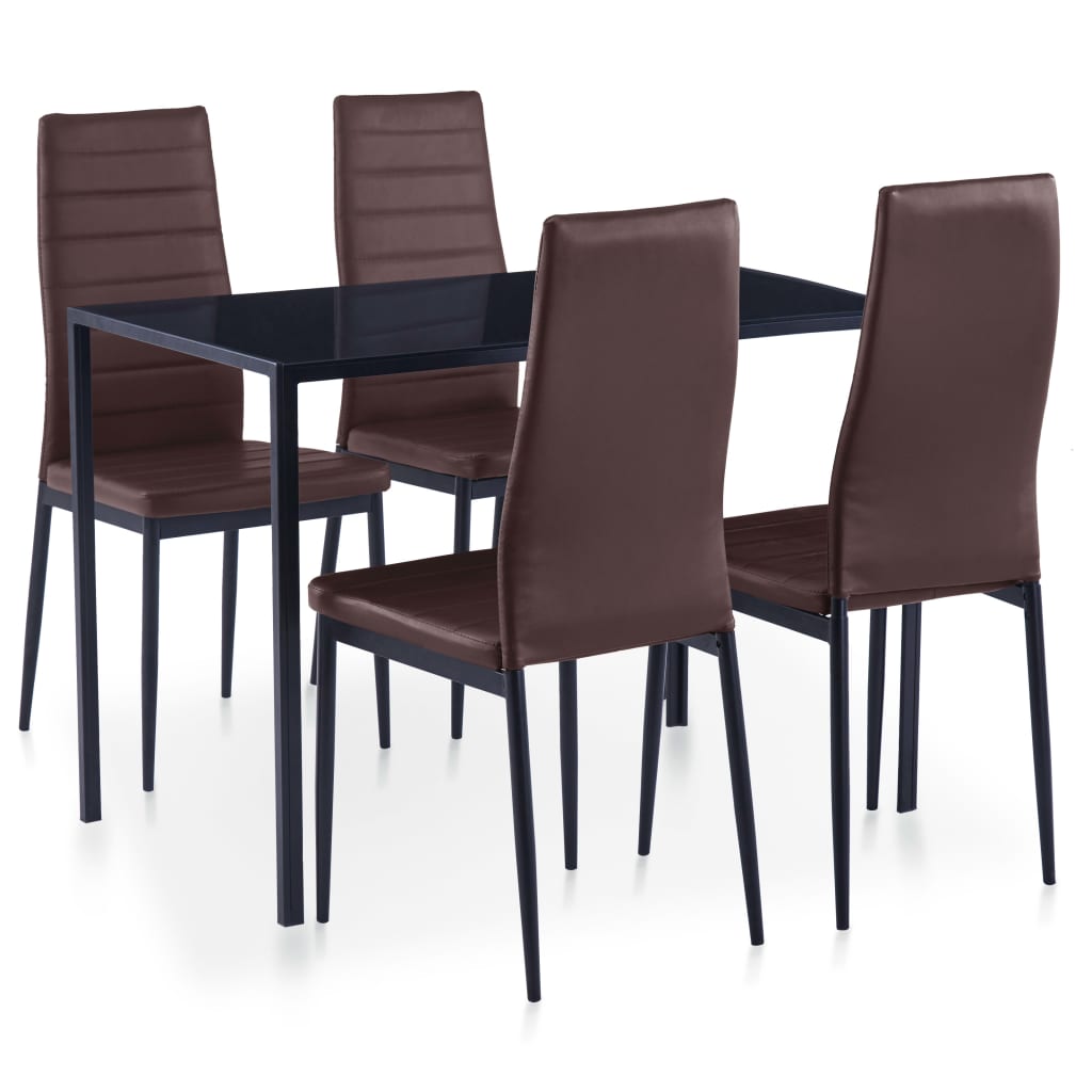 Matbord Och Stolar 5 Delar