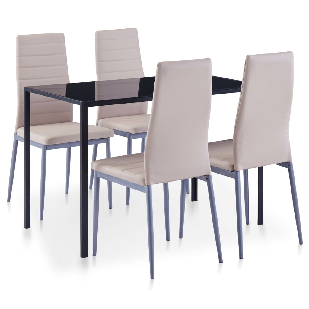 Matbord Och Stolar 5 Delar