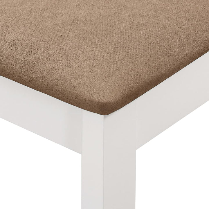 Matgrupp 5 Delar Mdf Vit
