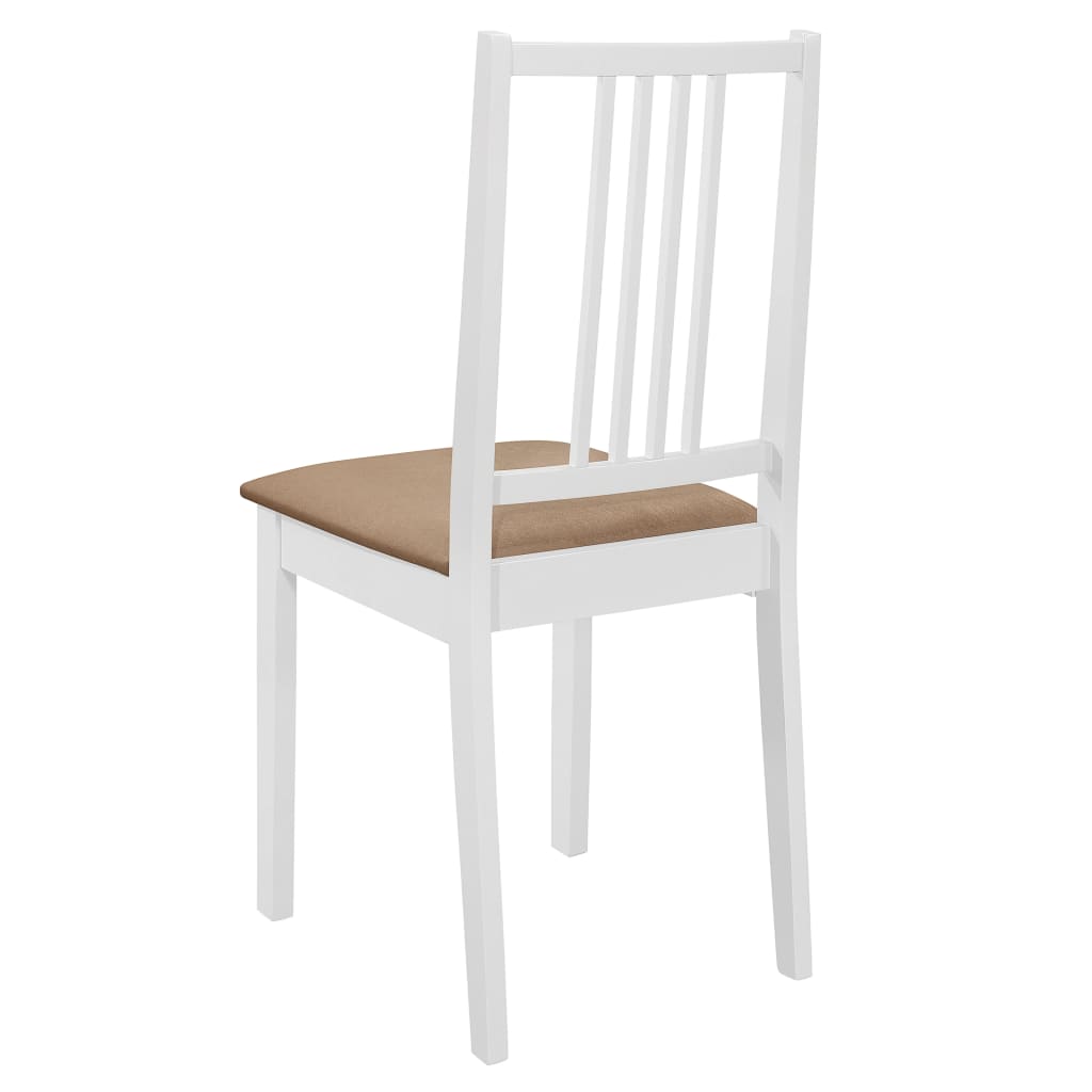 Matgrupp 5 Delar Mdf Vit