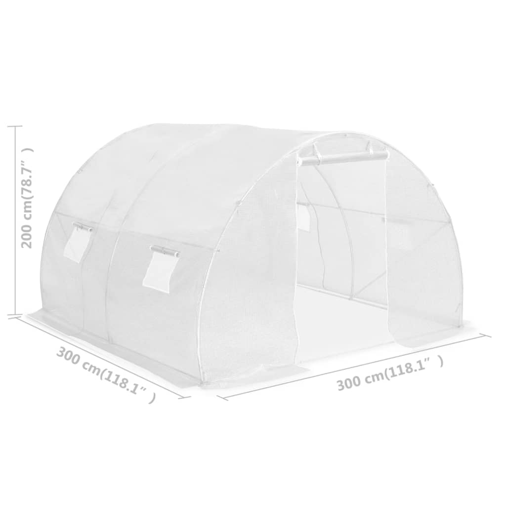 Växthus 9M²