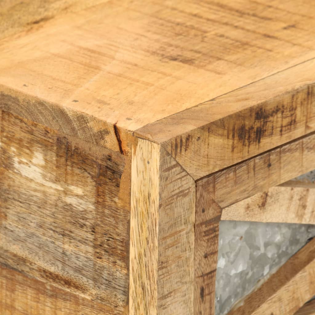 Avlastningsbord 110X30X76 Cm Massivt Mangoträ