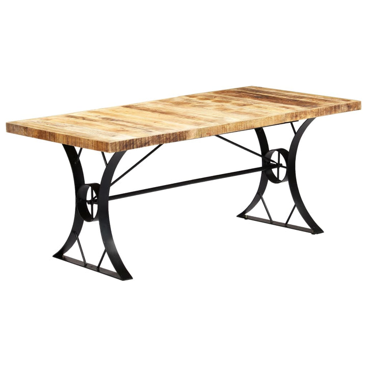 Matbord 180X90X76 Cm Massivt Mangoträ