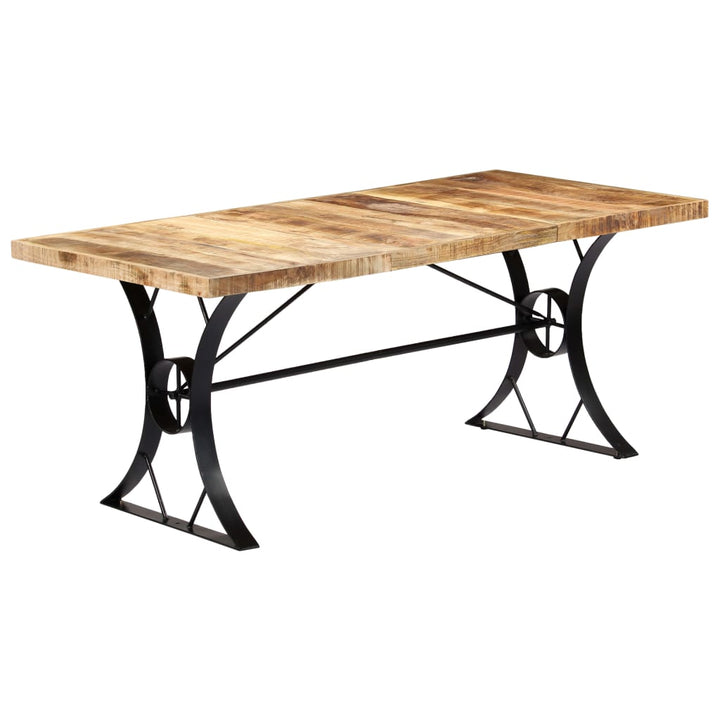 Matbord 180X90X76 Cm Massivt Mangoträ