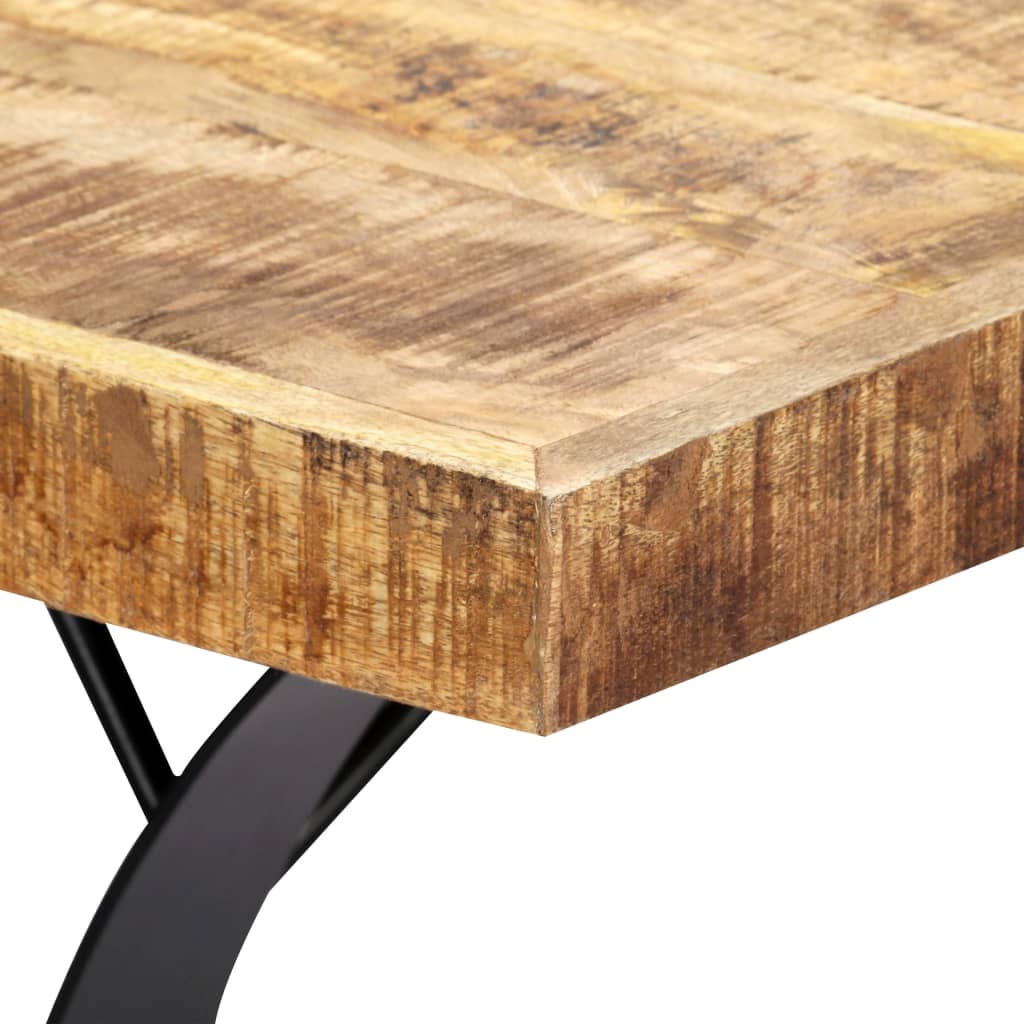 Matbord 180X90X76 Cm Massivt Mangoträ