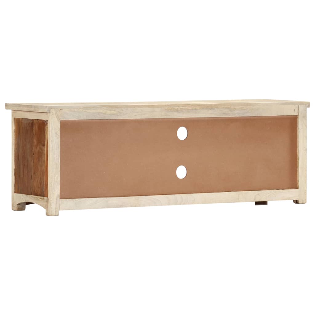 Tv-Bänk 120X30X40 Cm Massivt Återvunnet Trä