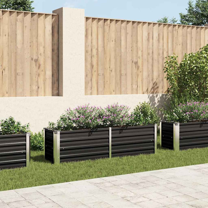 Odlingslåda Upphöjd Galvaniserat Stål