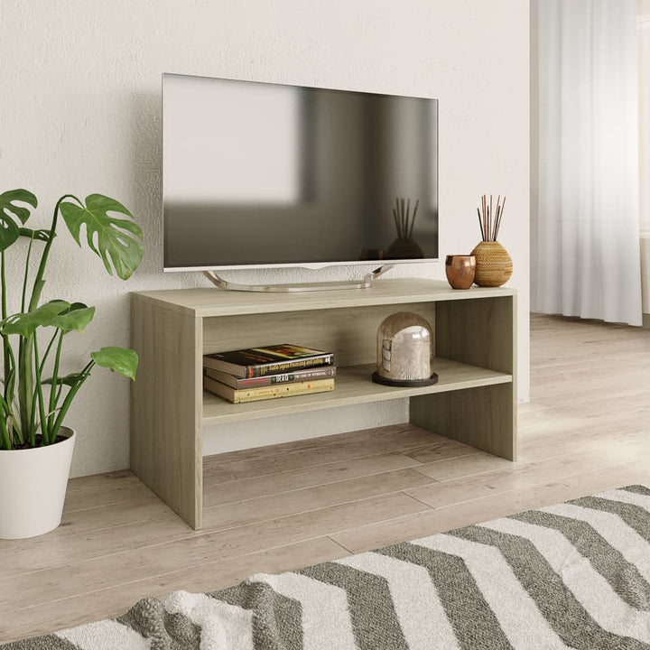 Tv-Bänk 80X40X40 Cm Konstruerat Trä