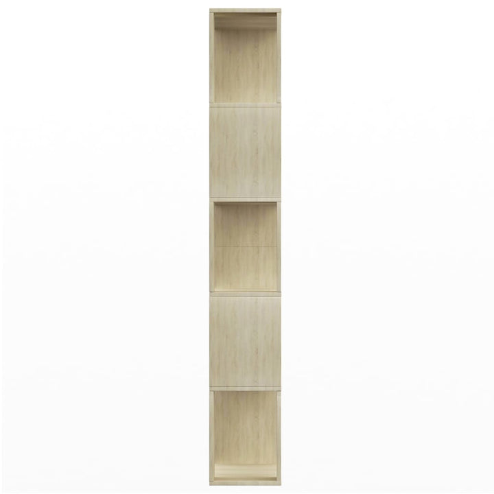 Bokhylla/Rumsavdelare Sonoma-Ek 80X24X159 Cm Konstruerat Trä