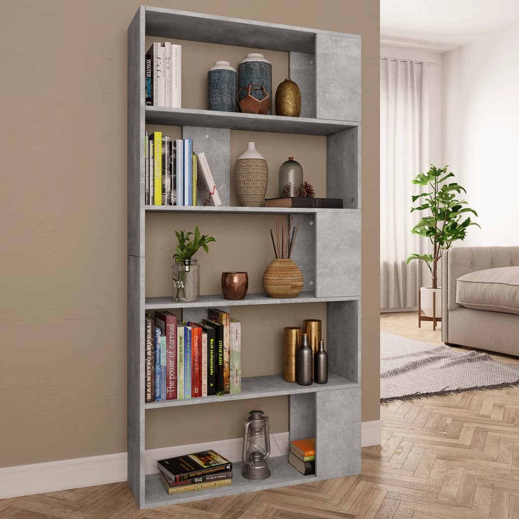 Bokhylla/Rumsavdelare Sonoma-Ek 80X24X159 Cm Konstruerat Trä