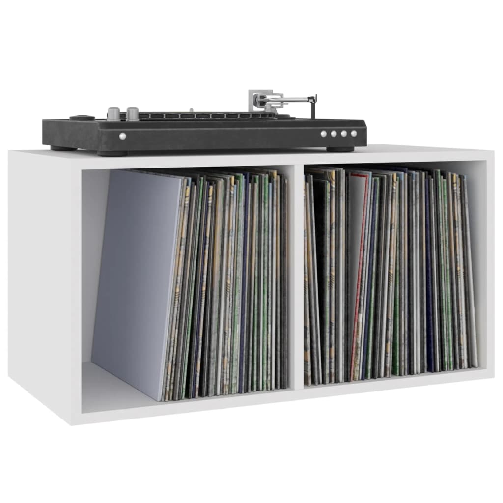 Vinylhylla 71X34X36 Cm Konstruerat Trä