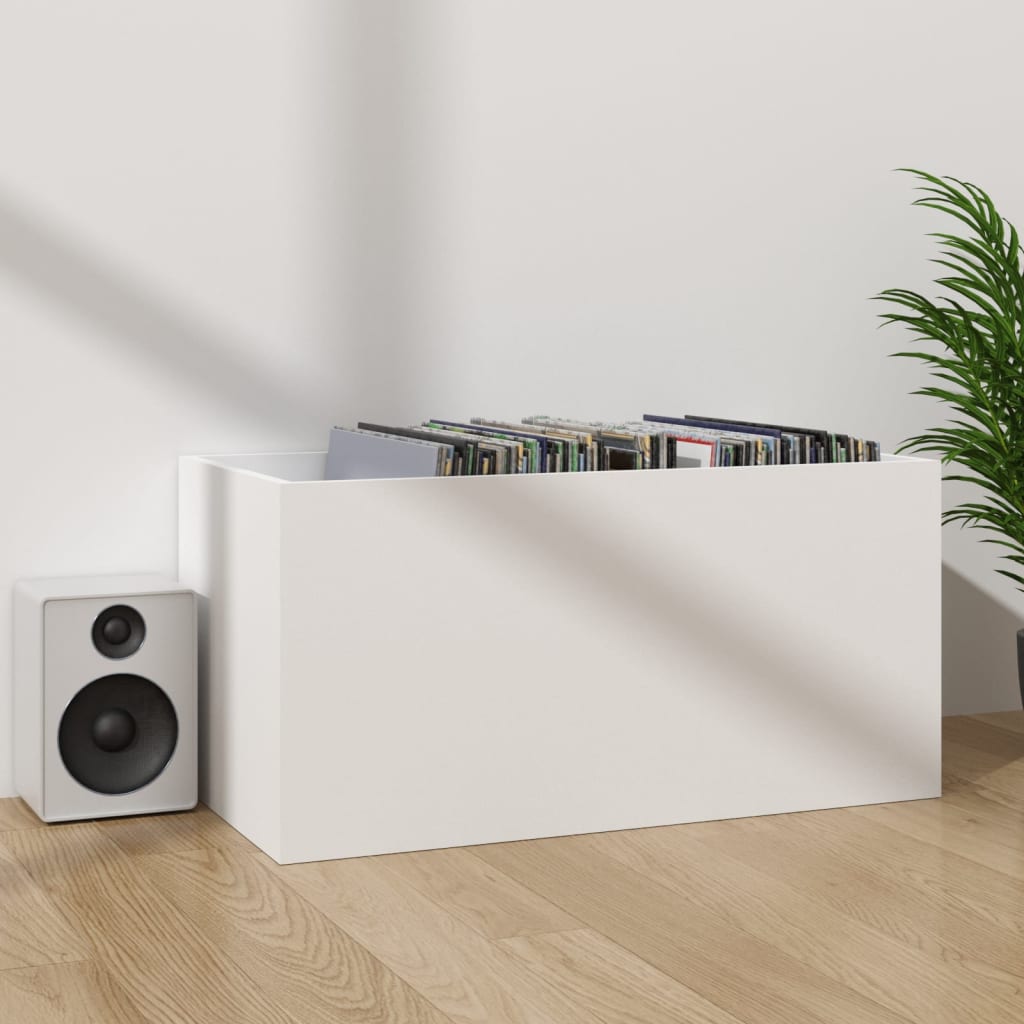 Vinylhylla 71X34X36 Cm Konstruerat Trä