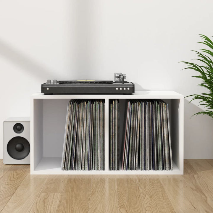Vinylhylla 71X34X36 Cm Konstruerat Trä
