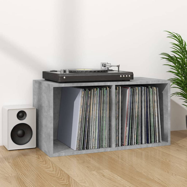 Vinylhylla 71X34X36 Cm Konstruerat Trä