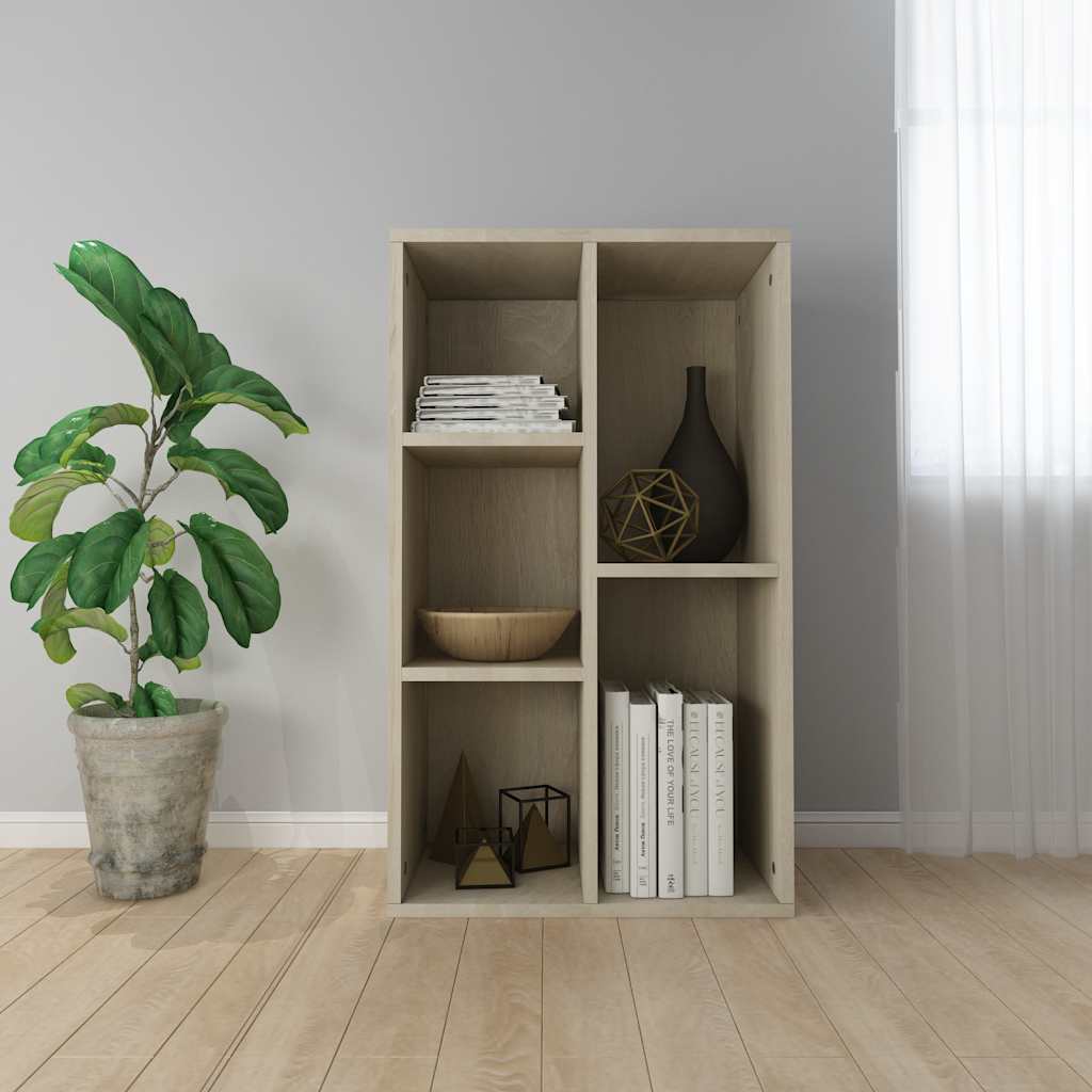 Bokhylla 50X25X80 Cm Konstruerat Trä