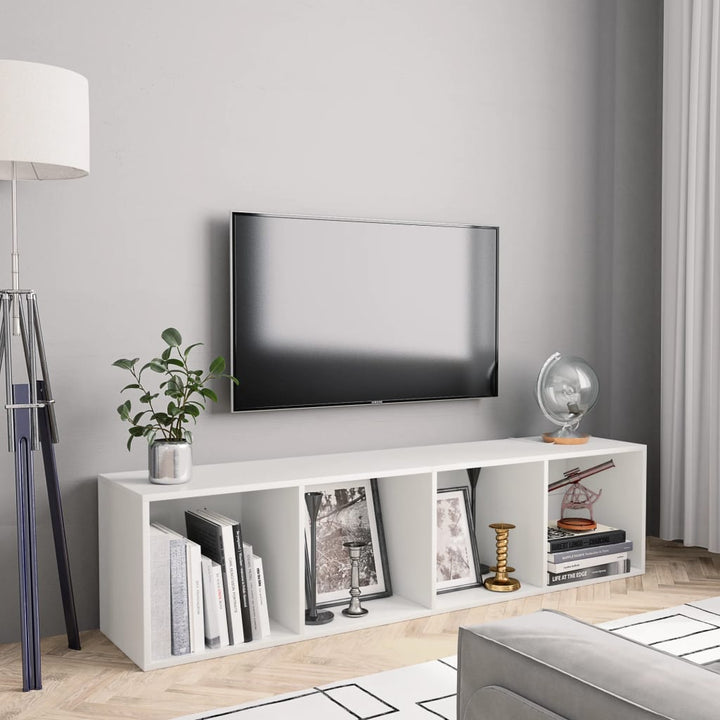 Bokhylla/Tv-Bänk Hantverksmässig Ek 36X30X143Cm Konstruerat Trä
