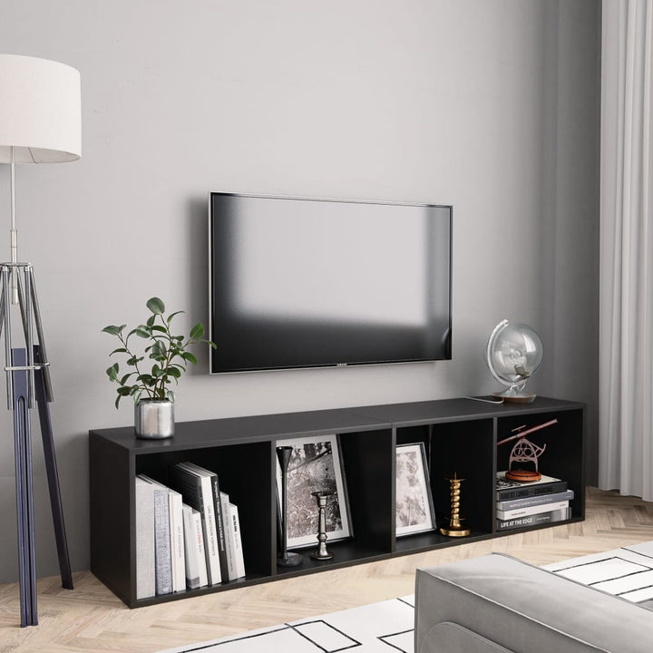 Bokhylla/Tv-Bänk Hantverksmässig Ek 36X30X143Cm Konstruerat Trä